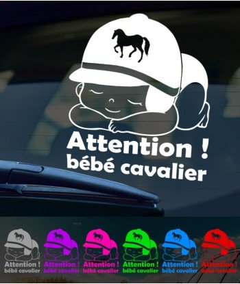 Attention bébé cavalier
