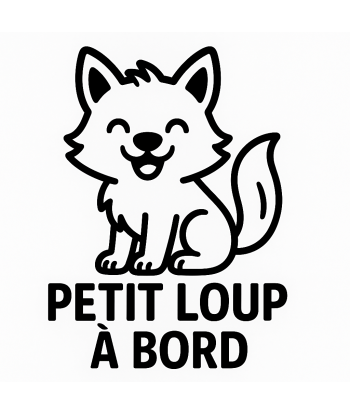 Petit loup à bord