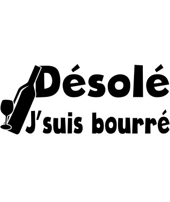Désolé j\'suis bouré