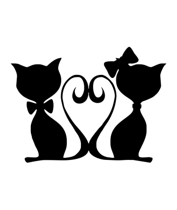 Chats coeur