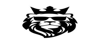 Tête de lion avec couronne 2