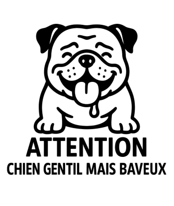 Attention chien gentil mais...