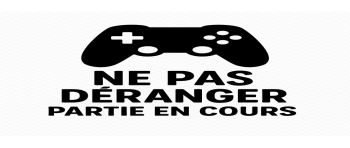Ne pas déranger partie en cours