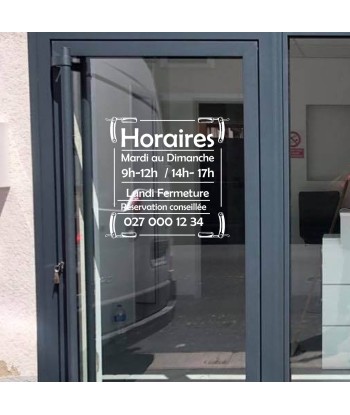 Horaires barbier