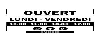 Horaires avec réseaux sociaux