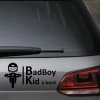 Autocollant de couleur noir. Découvrez notre adorable "Badboy kid à bord"