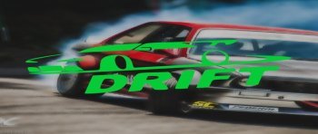 Autocollant de couleur vert.Pour ta voiture "Drift"