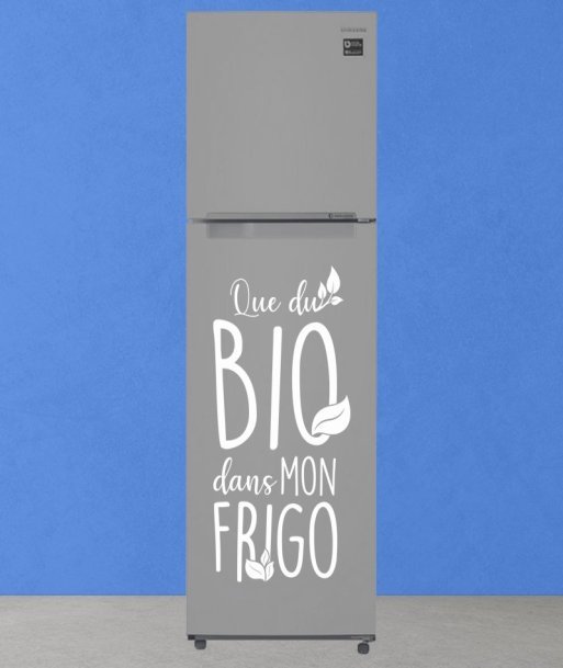 Que du bio dans mon frigo