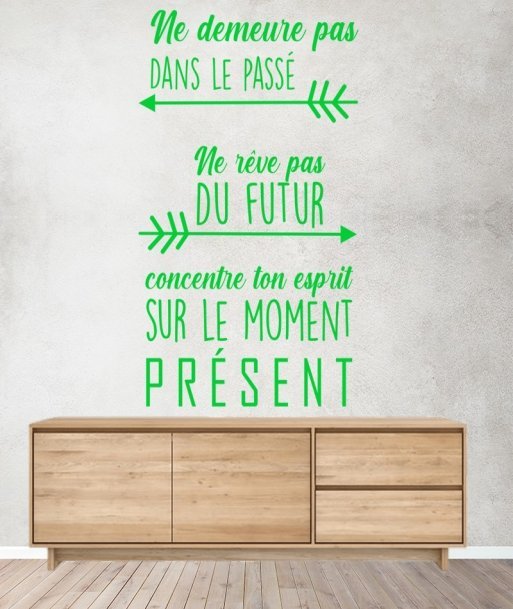 Ne demeure pas dans la passé