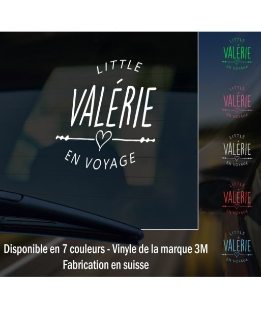 En voyage avec prénom