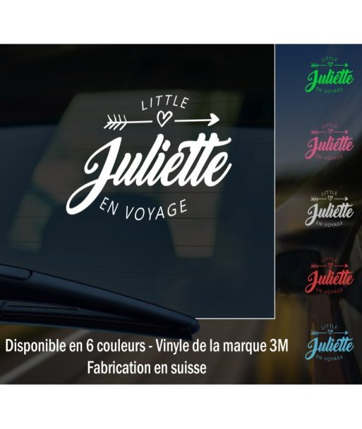 En voyage avec prénom