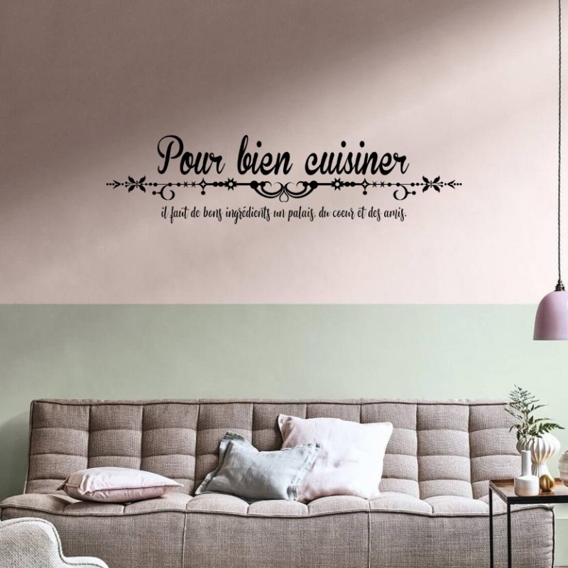 Pour bien cuisiner