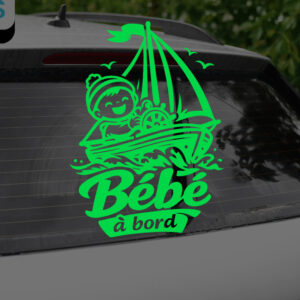 Bébé à Bord Bateau