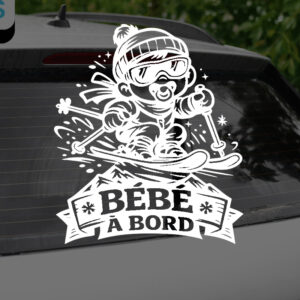 Bébé à Bord Ski