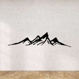 Sticker vinyle représentant la Chaîne de montagne 11