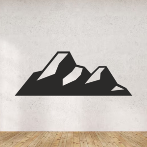 Sticker vinyle Chaîne de montagne 7
