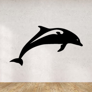 Sticker vinyle dauphin pour décoration intérieure