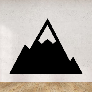 Sticker vinyle Montagne 14 représentant des montagnes.
