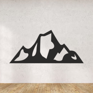 Sticker Montagne 17 décoratif en vinyle