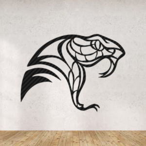 Sticker serpent en vinyle décoratif