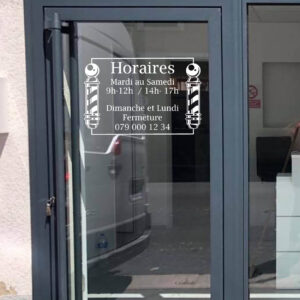 Horaire barbier