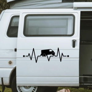 Sticker vinyle Ligne de Vie pour Van