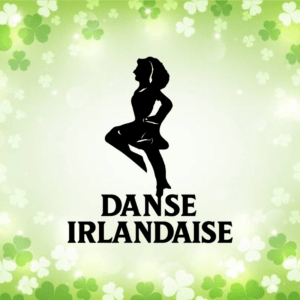 Danse irlandaise - mockup autocollant vinyle