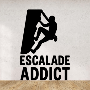 Escalade addict - mockup autocollant vinyle
