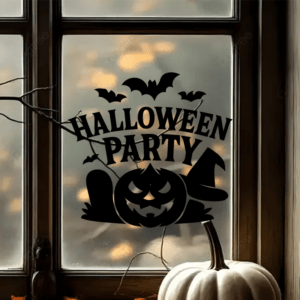 Halloween party 🎃 - mockup autocollant vinyle