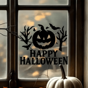 Happy Halloween - mockup autocollant vinyle