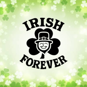 Irish forever - mockup autocollant vinyle
