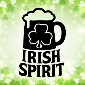 Irish spirit - mockup autocollant vinyle