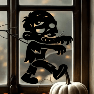 Zombie cartoon - mockup autocollant vinyle